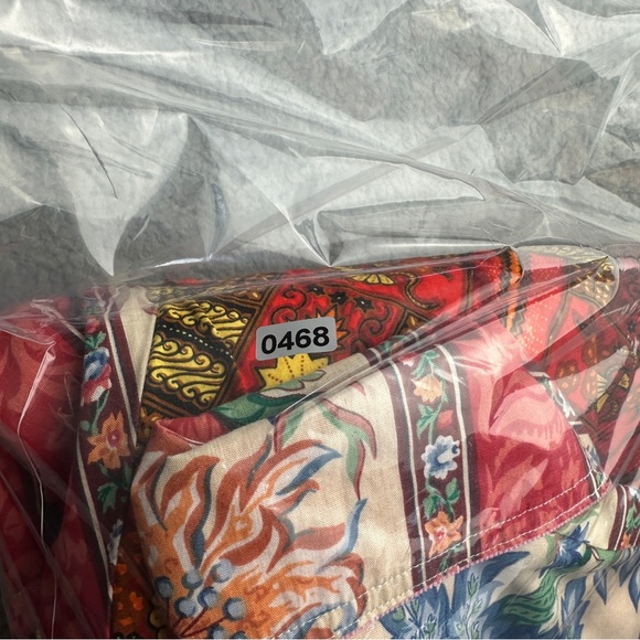 Retro Floral Handmade By Kien Ly Patchwork Jacket size XL - Picture 16 of 16